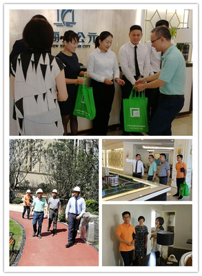 關懷一線業務團隊，上海市房地產經紀行業協會慰問華燕房盟